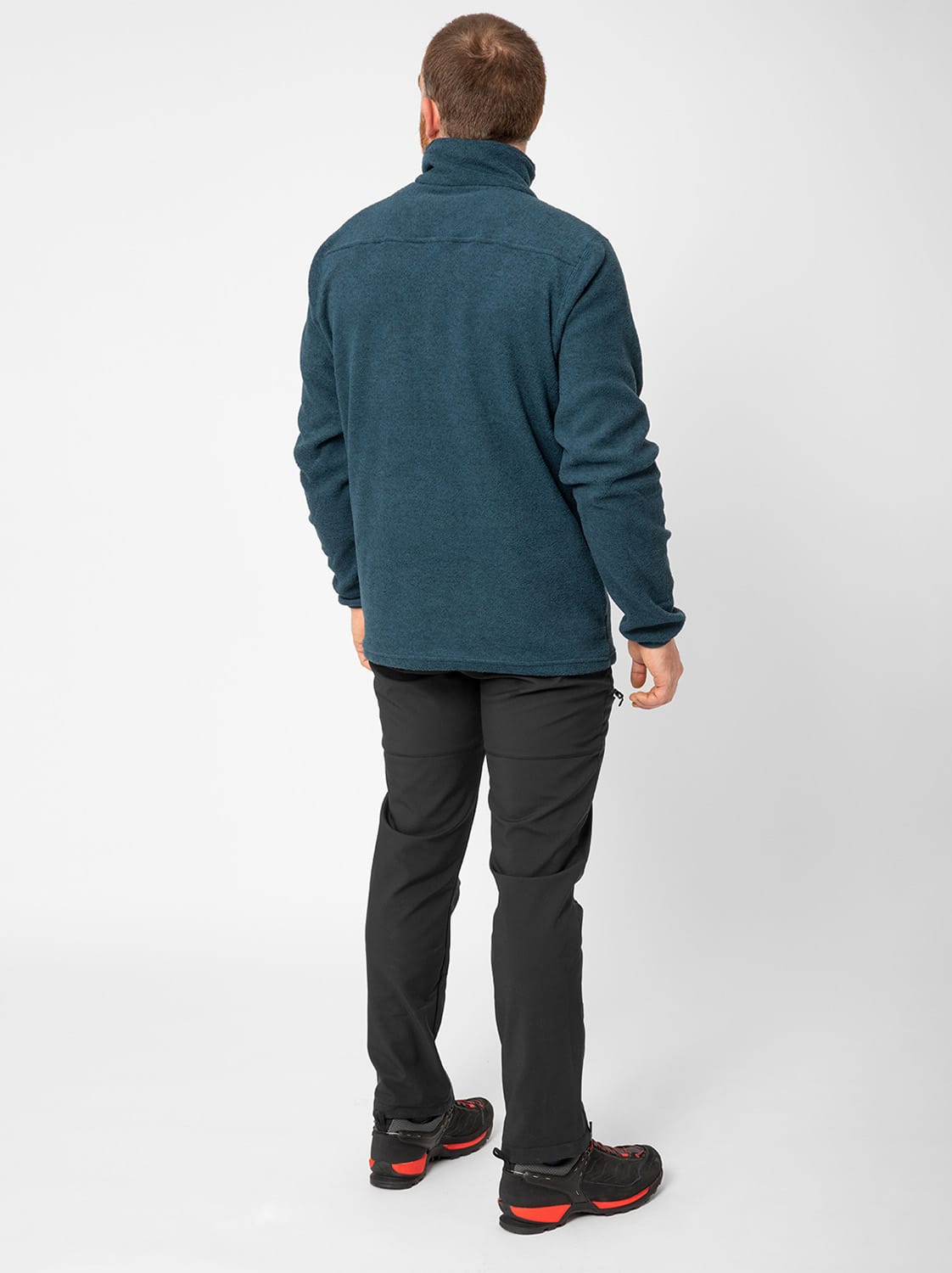 2117 7812917 men trollebo micro fleece half zip sweater navy blue b