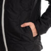 man wearing black light padded jacket pocket 1