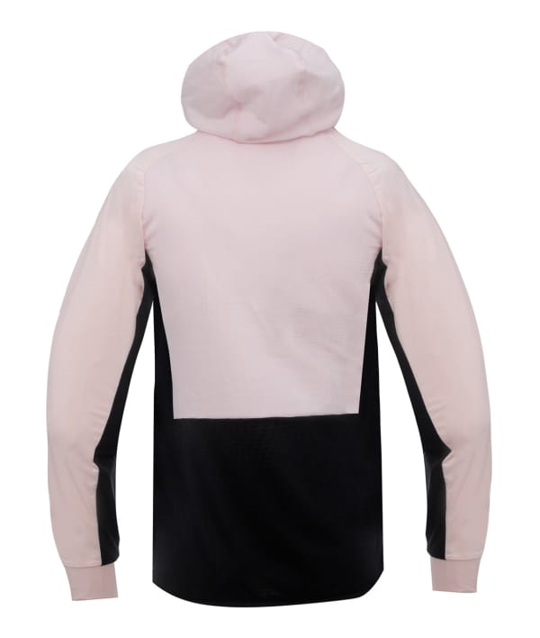 2117 7913970 women vibo hybrid softshell square fleece hoodie jacket soft pink a