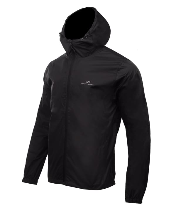 7511904 Vedum rainjacket black front 1