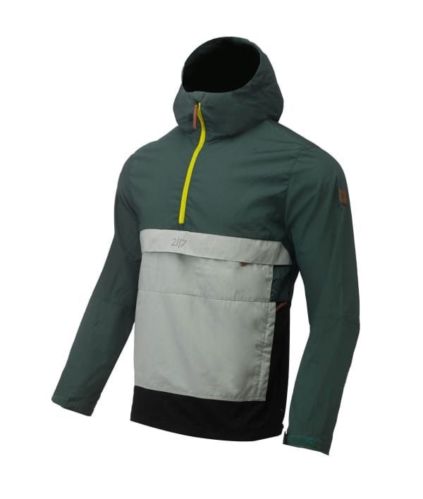 7512910 Lidhult Anorak Forest green front
