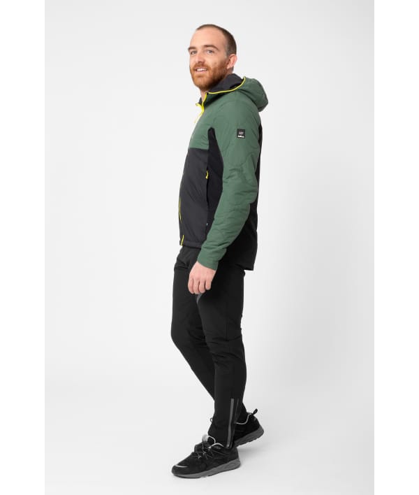 7513908 Roxtuna hybrid jacket forest green front