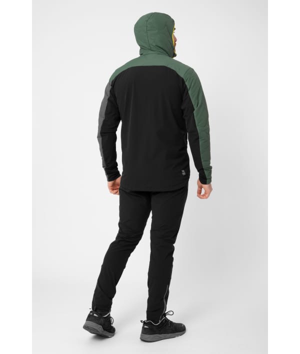 7513908 Roxtuna hybrid jacket forest green front
