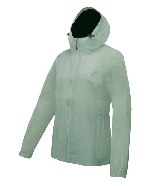7611904 Vedum rainjacket mint front