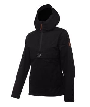 7612910 Lidhult Anorak black front