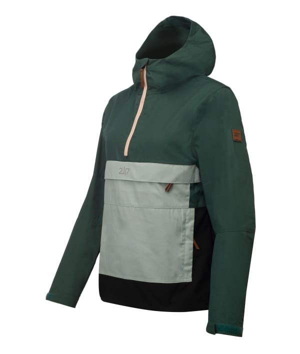 7612910 Lidhult Anorak forest green front