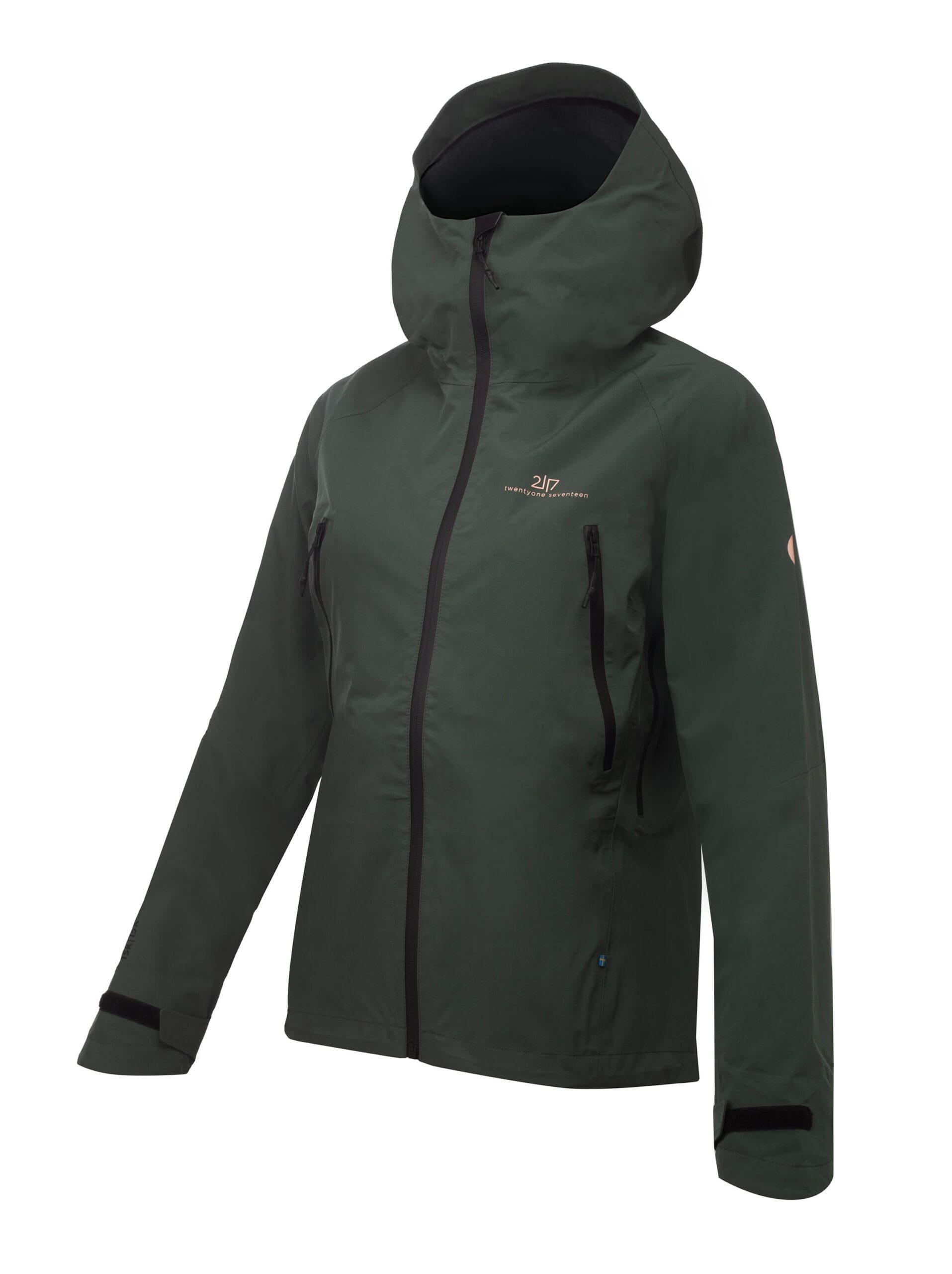7613901 Skogmo 3L jacket forest green side