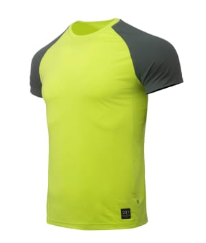 7853905 Huli tshirt lime front