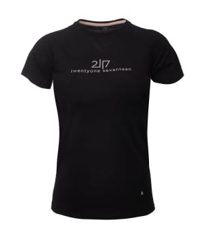 7953921 Luttra Mesh top short black front
