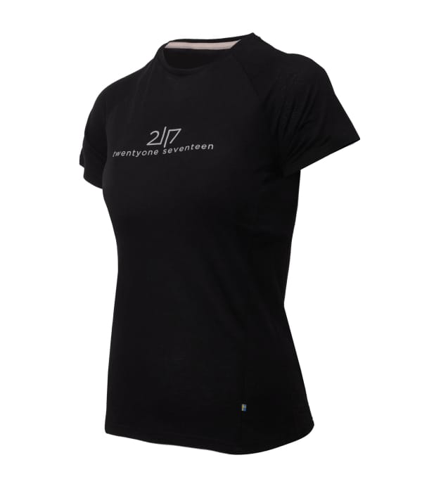 7953921 Luttra Mesh top short black front