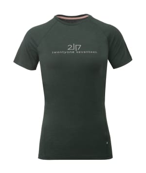 7953921 Luttra Mesh top short forest green front