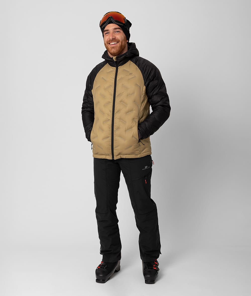 2117 7513916 7523929 men isabo down jacket kuolpa 3 layer ski pants black kitt brown a k 1