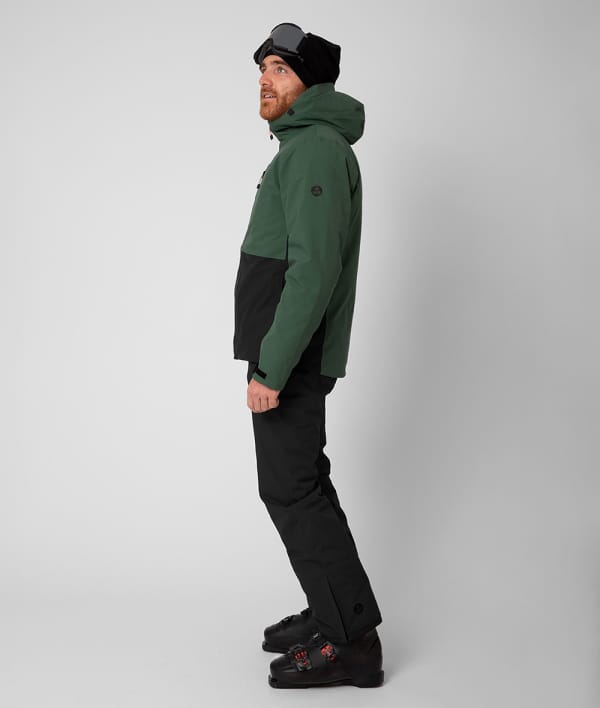 2117 7513923 7523923 men sala light padded ski jacket pants black forest green c 2