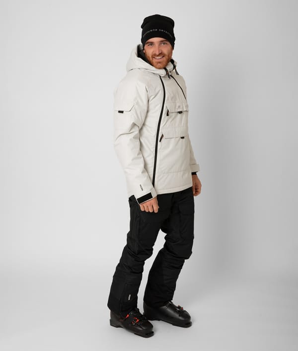 2117 7513924 7523924 men tybble padded ski jacket anorak pants light grey c 1