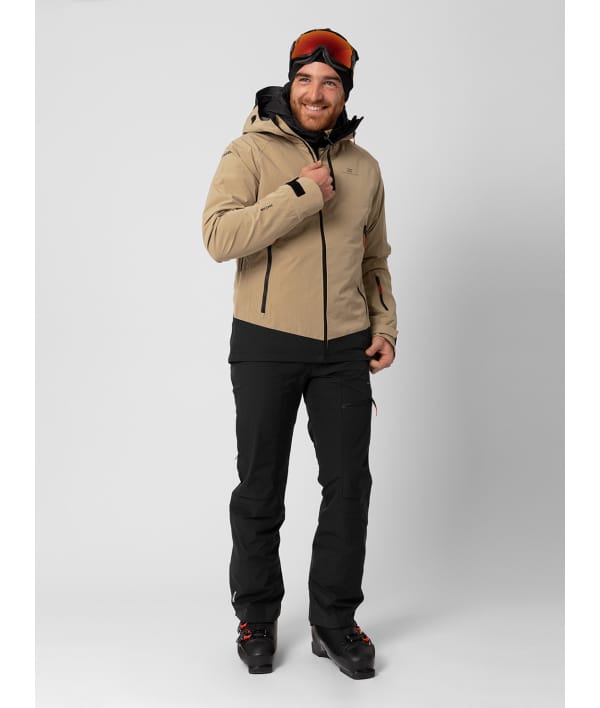 2117 7513929 men kuolpa 3 layer shell ski jacket black a