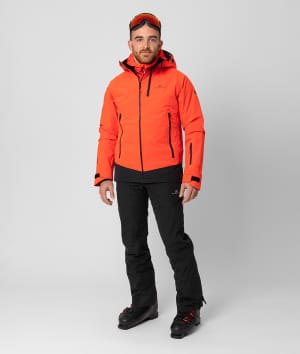 2117 7513929 7523929 men kuolpa 3 layer shell ski jacket pants red orange black a