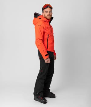 2117 7513929 7523929 men kuolpa 3 layer shell ski jacket pants red orange black c 2