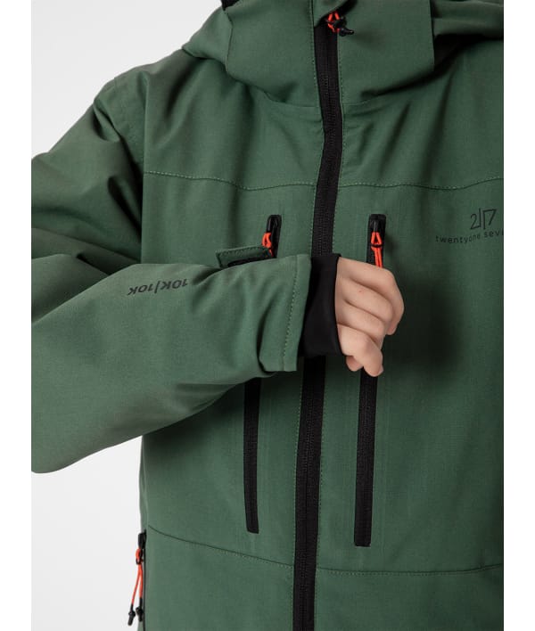 2117 7513932 langas child ski jacket black a