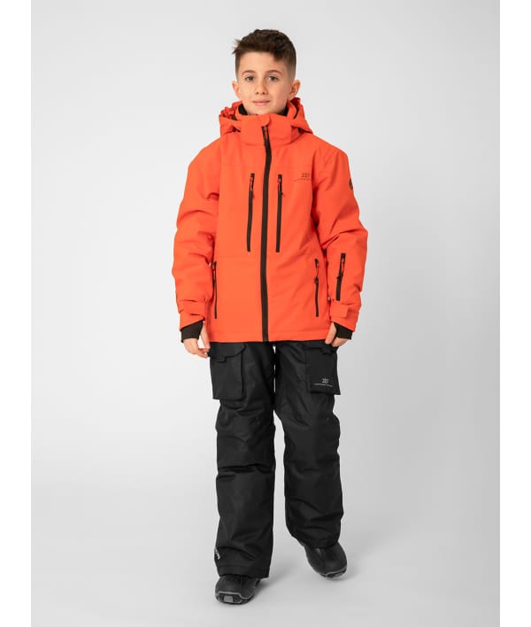2117 7513932 langas child ski jacket red orange a