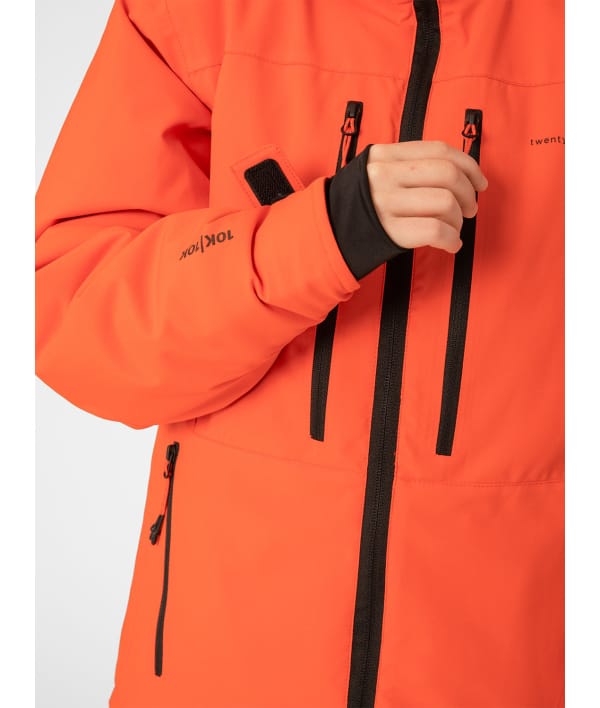 2117 7513932 langas child ski jacket red orange a