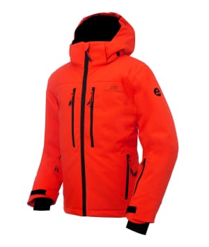 2117 7513932 langas child ski jacket red orange a