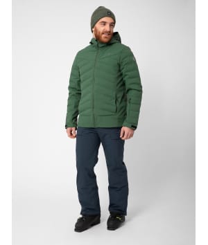 2117 7513937 men alip 3 layer shell padded ski jacket black a
