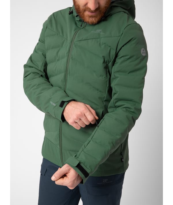 2117 7513937 men alip 3 layer shell padded ski jacket black a