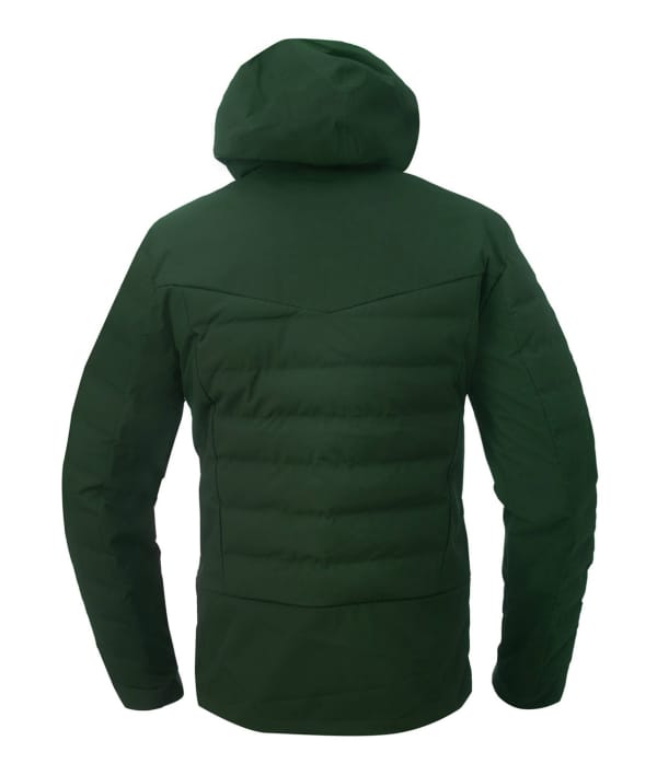 2117 7513937 men alip 3 layer shell padded ski jacket forest green a
