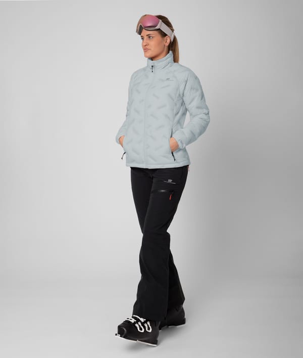 2117 7613914 women isabo down jacket ocean blue