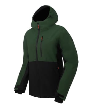 2117 7613923 women sala ski jacket forest green a