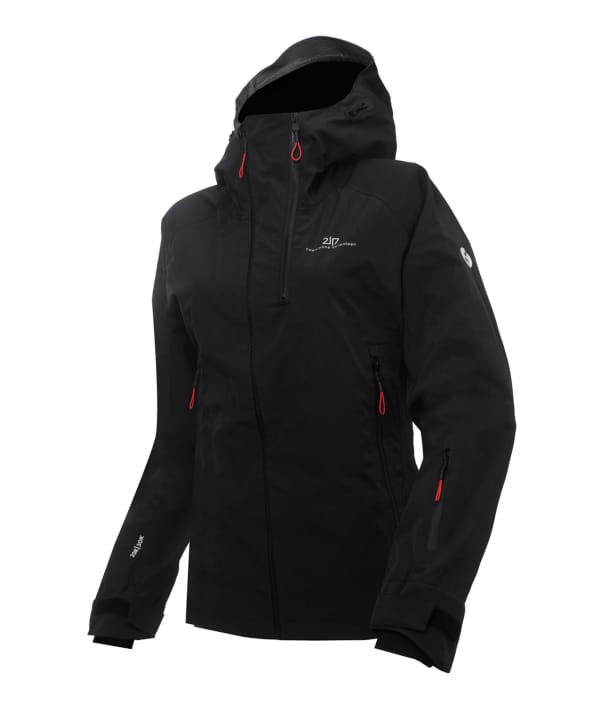2117 7613929 women kuolpa 3 layer shell ski jacket black a