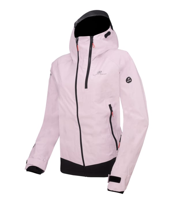 2117 7613929 women kuolpa 3 layer shell ski jacket soft pink a