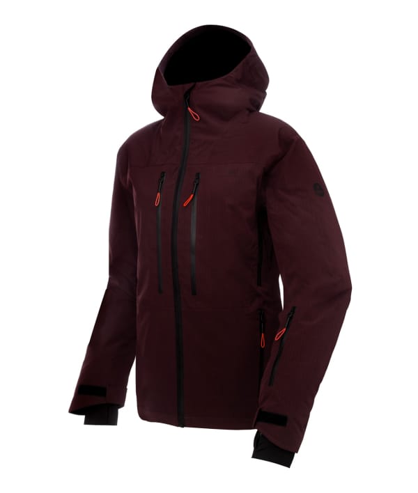 2117 7613931 women ebbared ski jacket dark plum purple a