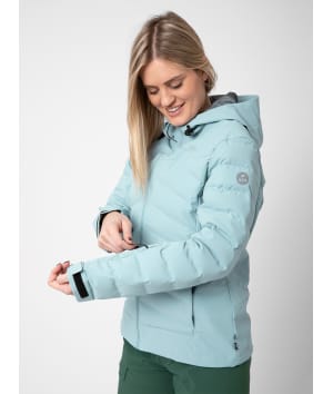 2117 7613937 women alip 3 layer shell padded ski jacket black a
