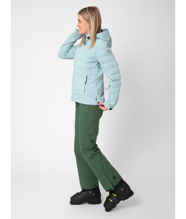 2117 7613937 women alip 3 layer shell padded ski jacket black a