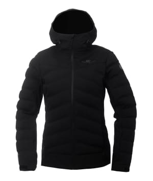 2117 7613937 women alip 3 layer shell padded ski jacket black a