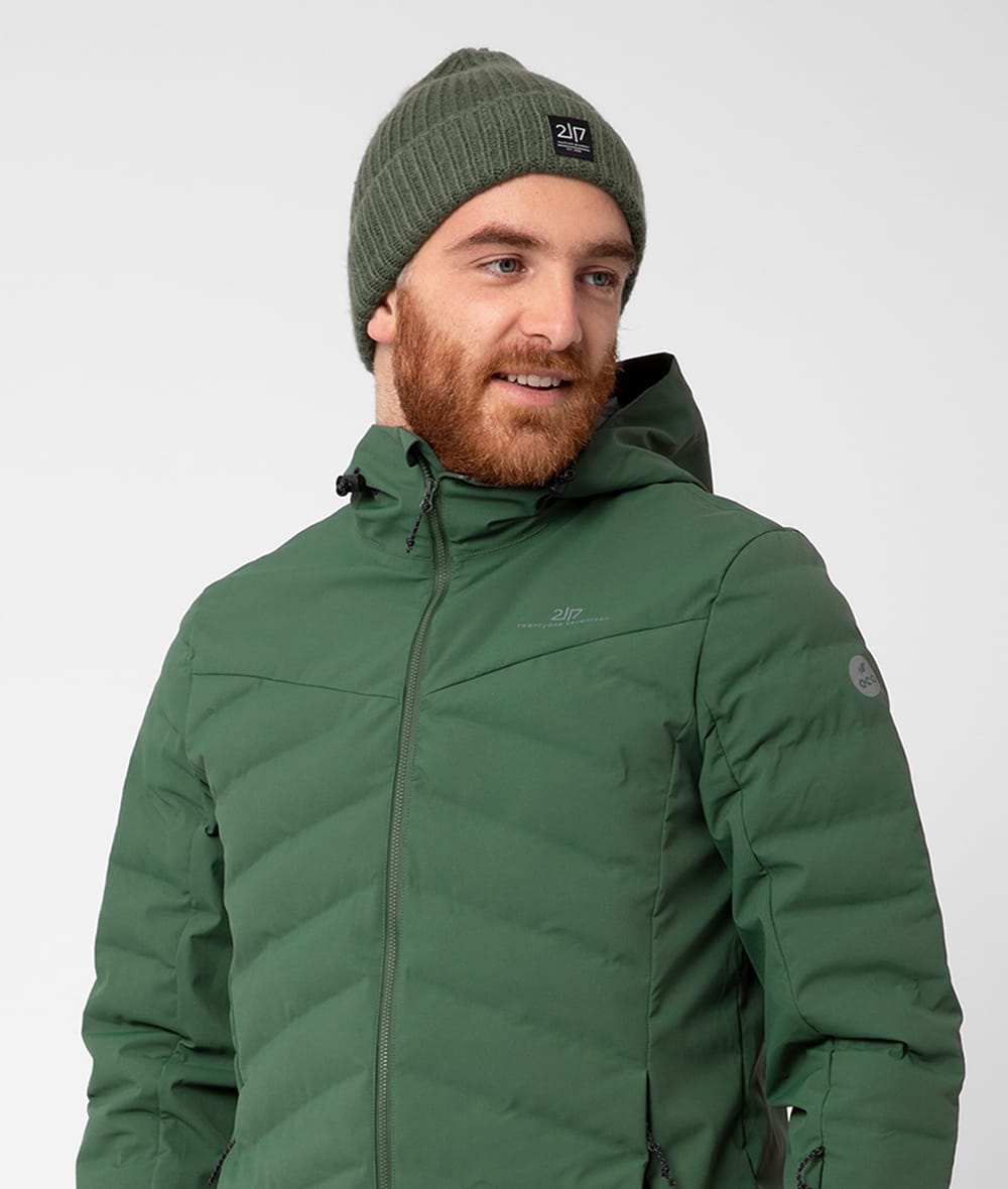 2117 7703904 men women hemse knitted winter cap forest green 2