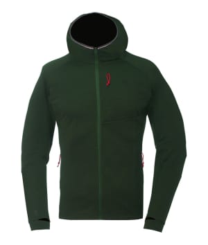 2117 7813931 men gasska merino wool hoodie forest green a