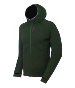 2117 7813931 men gasska merino wool hoodie forest green a