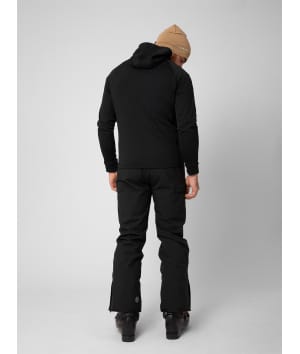 2117 7813935 men hammal square fleece jacket black front