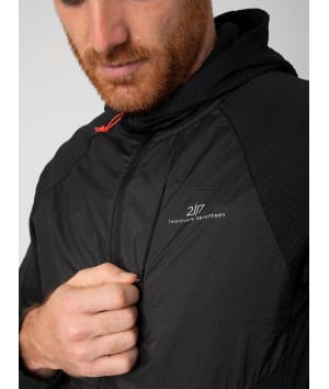2117 7813935 men hammal square fleece jacket black front