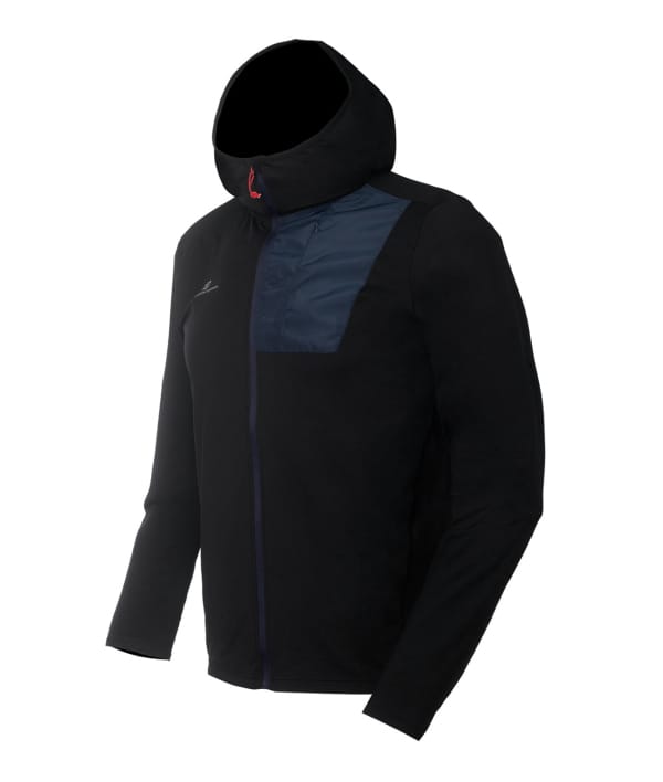 2117 7813936 men skoges powerstretch fleece hoodie jacket black a
