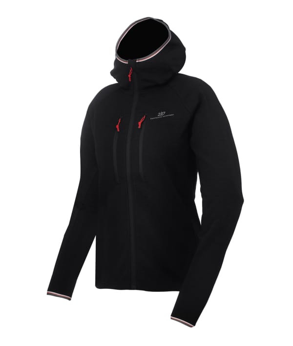 2117 7913927 women skaulo merino wool hoodie black a