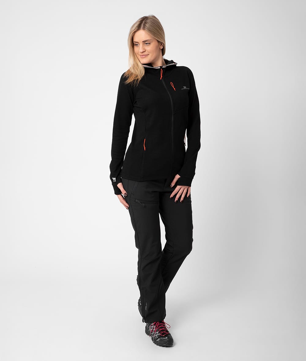 2117 7913931 women gasska merino wool hoodie black a