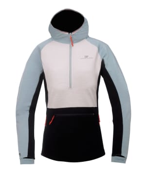 2117 7913934 women gasska merino wool hoodie sweater ocean blue a