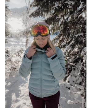 2117 7613937 women alip 3 layer shell padded ski jacket black a