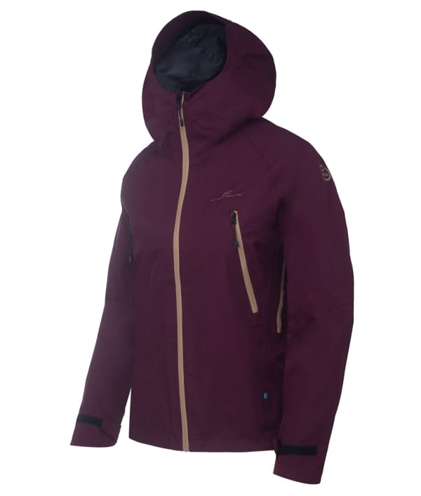 2117 7614901 women skogmo jacket dk plum front
