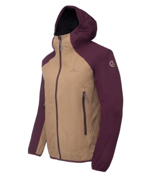 2117 7614907 women klacken 2,5 layer rain jacket kitt front