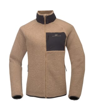 2117 7914925 women skord wool pile jacket kitt front