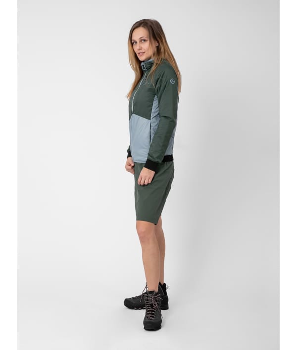2117 7614909 women krusbo jacket forest green front
